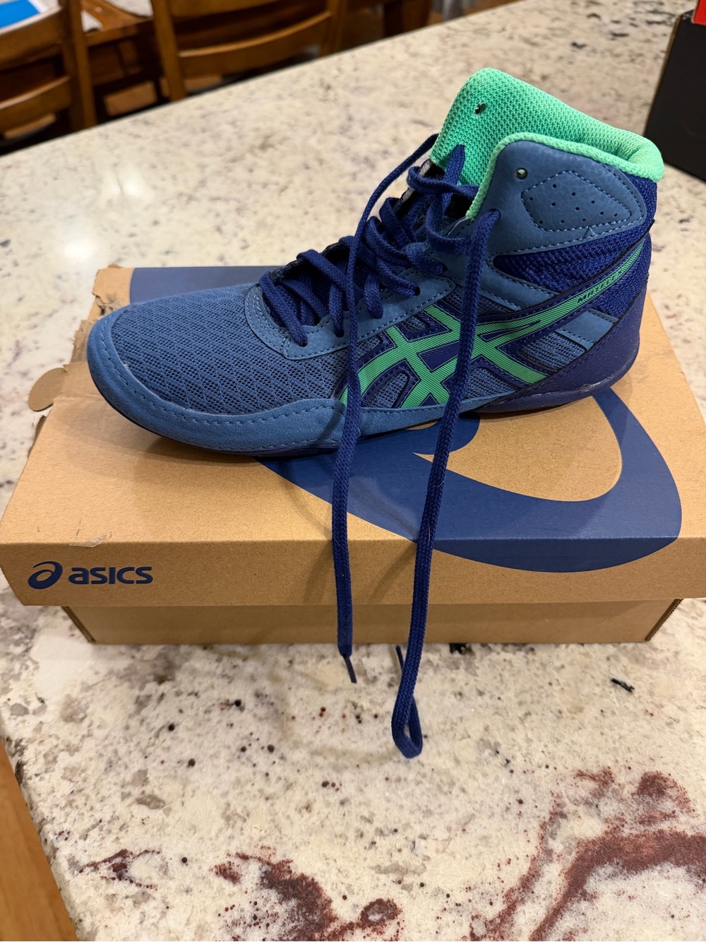 ASICS mat flex 6 gs wrestling shoe sz5